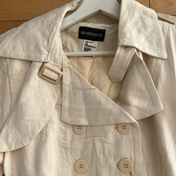 NWT - Ann Demeulemeester FW05 Silk Trench Coat - Picture 2 of 8